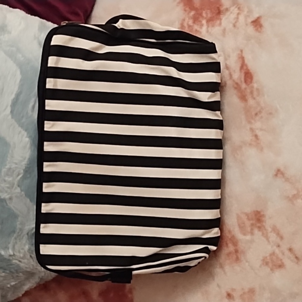 Authentic Christian Dior 🎀 Striped Clutch Bag - Picture 3 of 13
